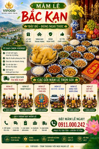Mâm Cúng Đầy Tháng Bé Trai, Bé Gái Đầy Đủ Nhất Tại Bắc Kạn