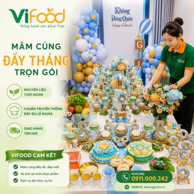 Giới thiệu dịch vụ mâm cúng đầy tháng tại Buôn Mê Thuột