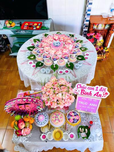 Mâm Cúng Thôi Nôi Trọn Gói Đơn Giản Tại Quận 12