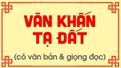 Văn Khấn Tạ Đất Đầu Năm – Hướng Dẫn Lễ Cúng Tạ Đất Chuẩn Nhất