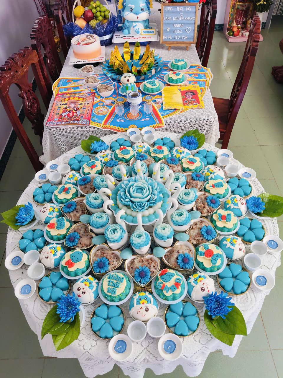 mâm cúng thôi nôi tại quận 9