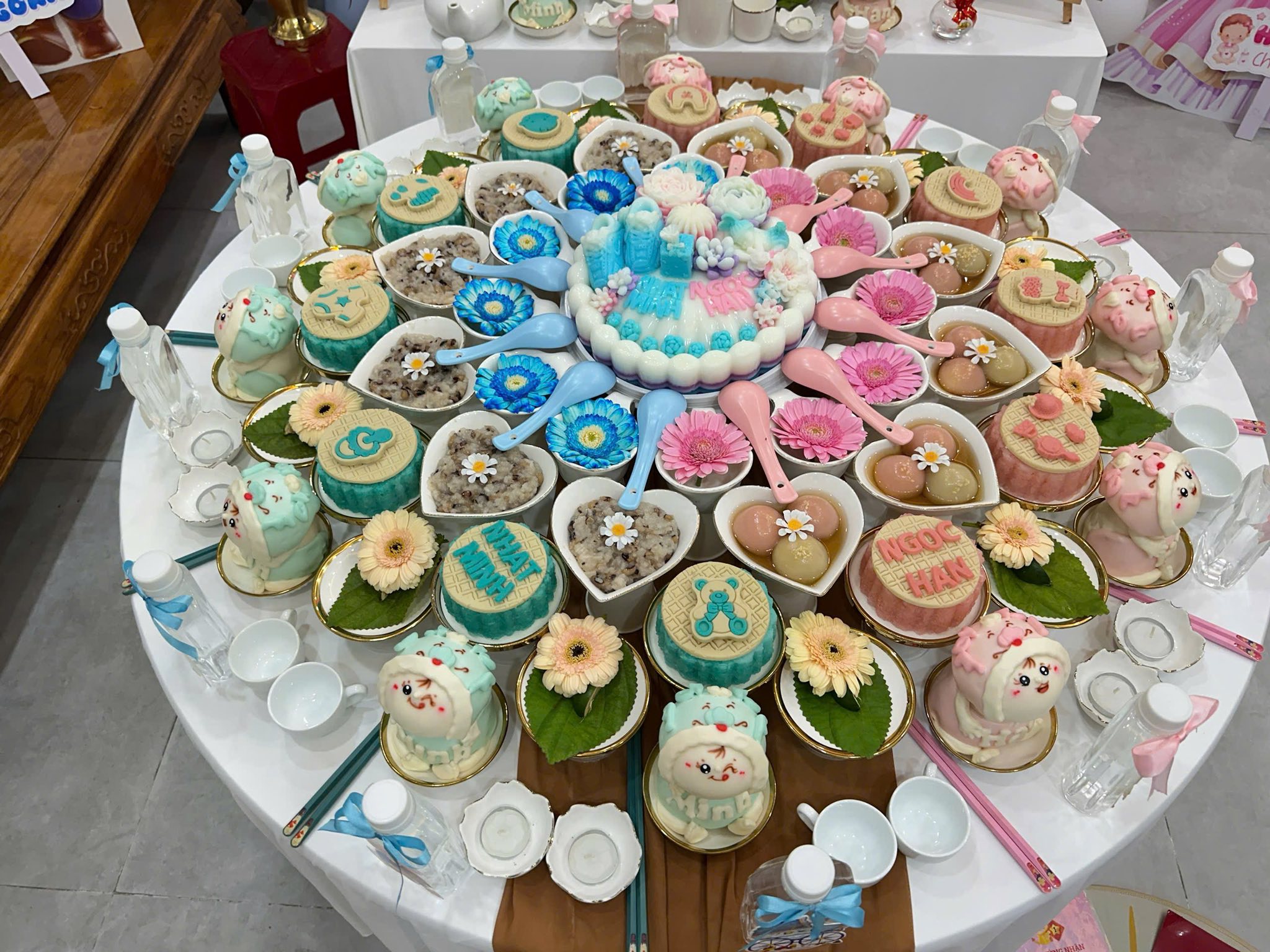 mâm cúng thôi nôi tại hưng yên