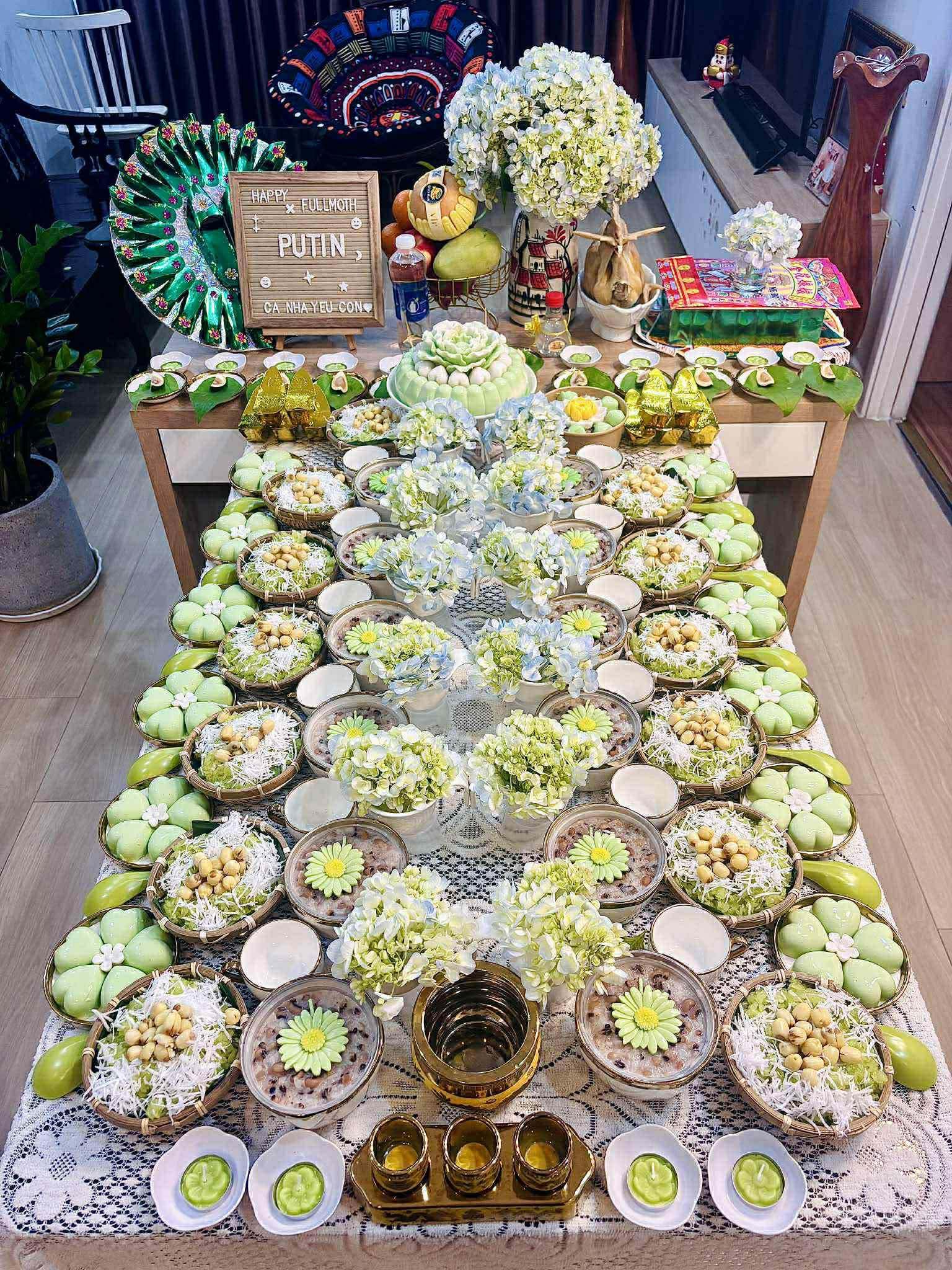 mâm cúng thôi nôi tại bình định 