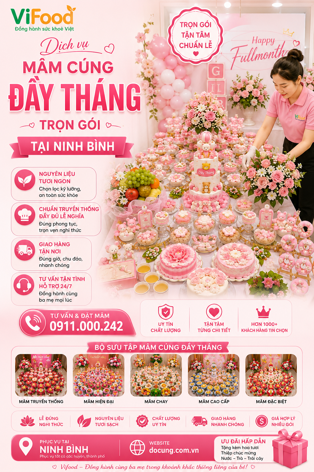 mâm cúng đầy tháng tại ninh bình mâm cúng đầy tháng tại ninh bình