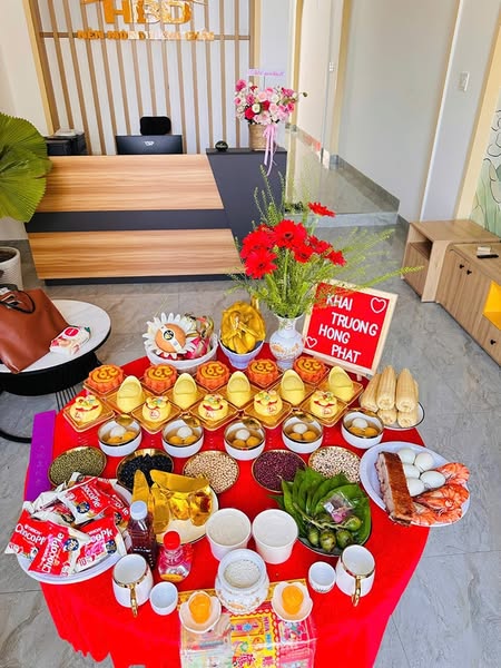 Mâm lễ cúng Khai Trương - Mâm cúng quy nhơn