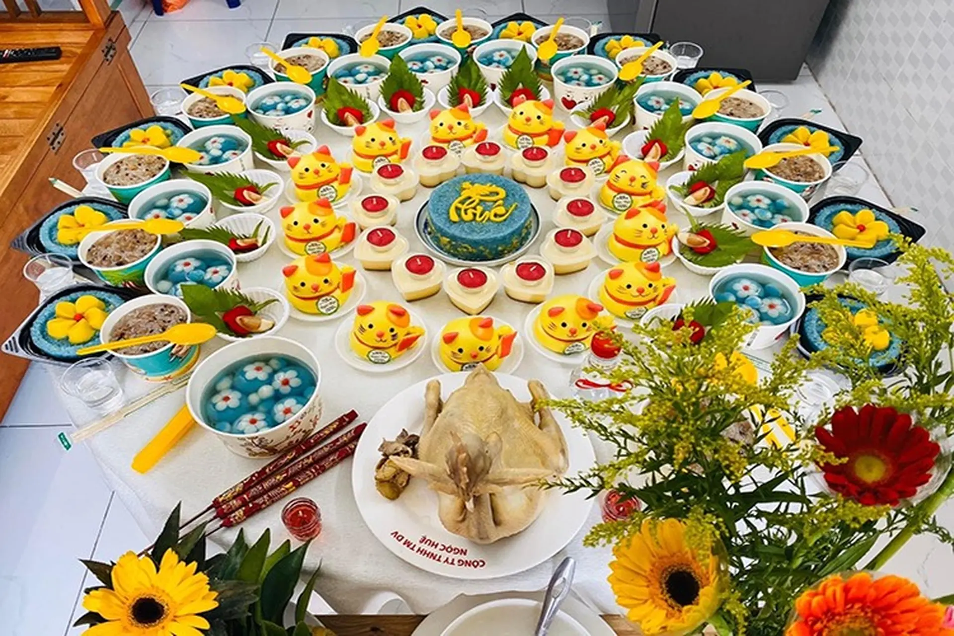 mâm cúng thôi nôi kiên giang