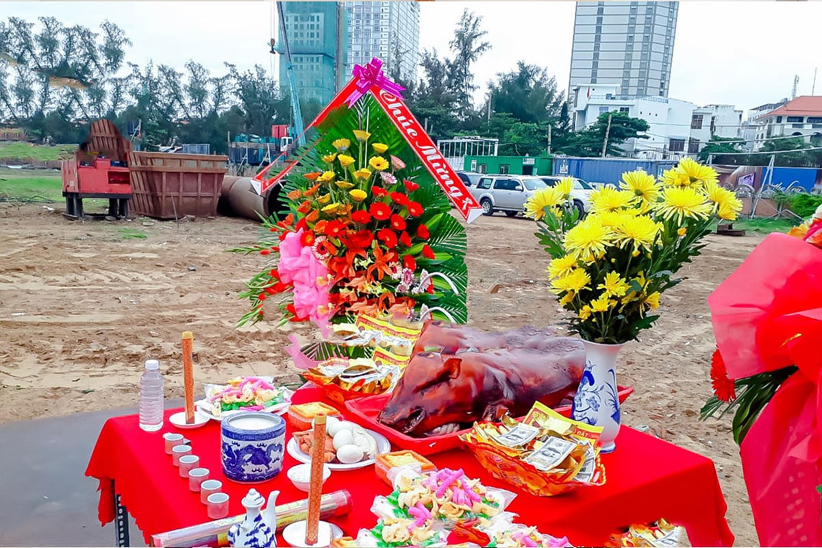 Hướng dẫn làm cúng đổ móng nhà chi tiết nhất