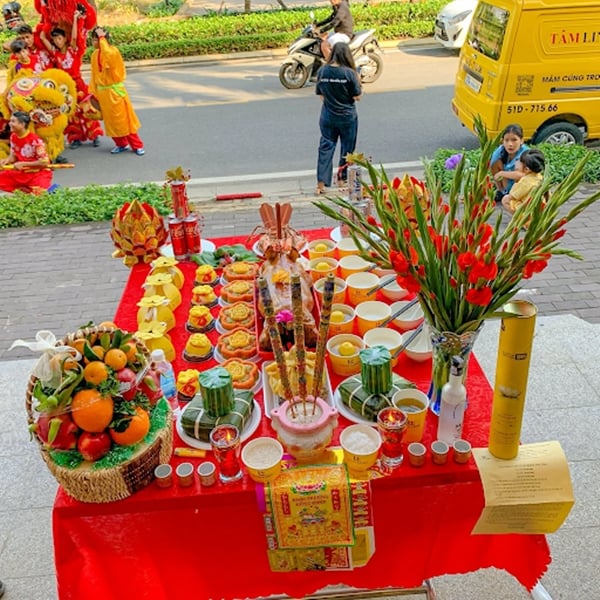 mâm cúng khai trương tại thái nguyên mâm cúng khai trương tại thái nguyên